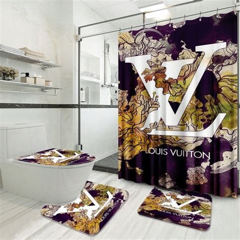 replica louis vuitton bathroom set|louis vuitton bath towel set.